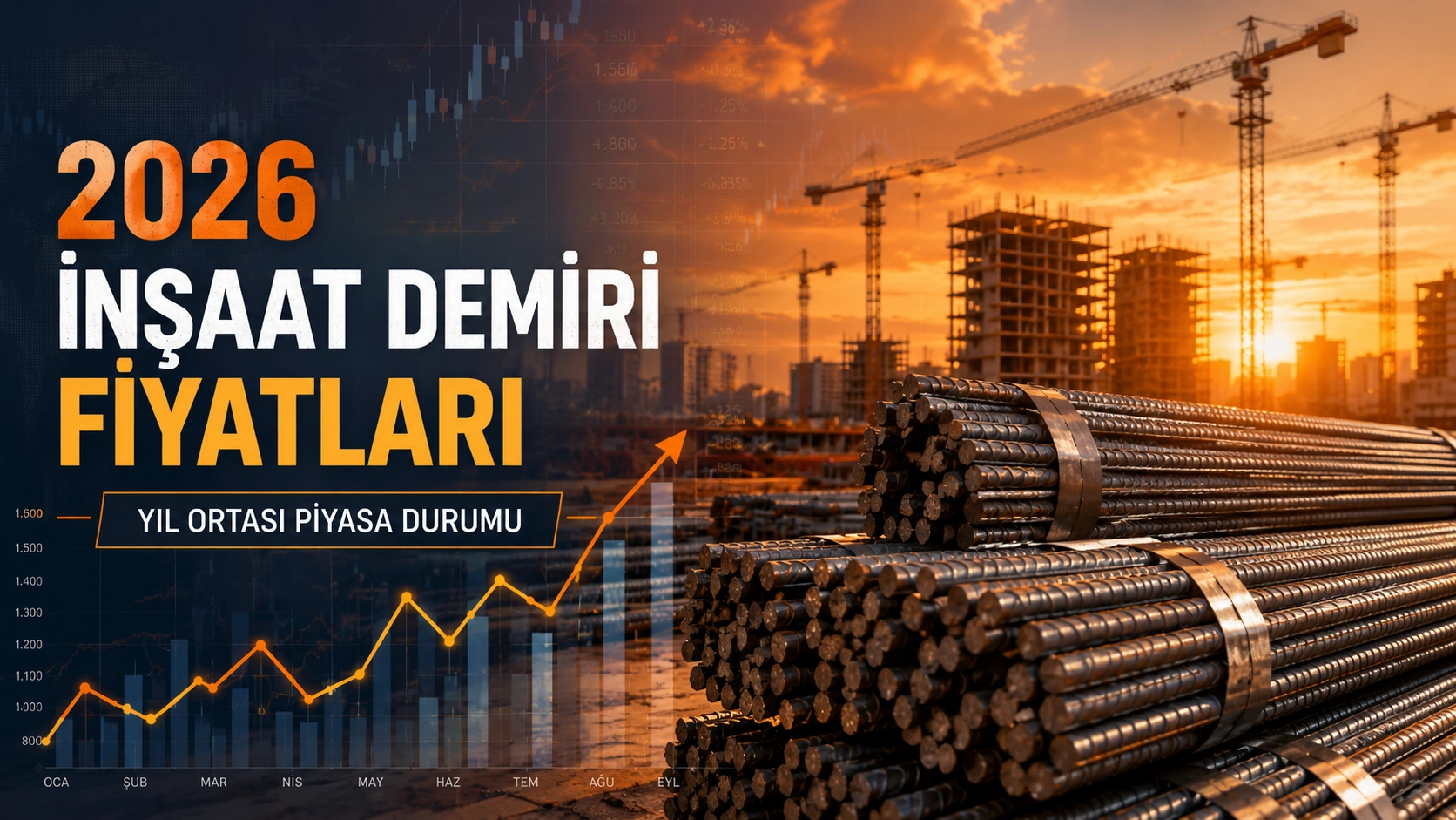 2026 İnşaat Demiri Fiyatları: Yıl Ortası Piyasa Durumu