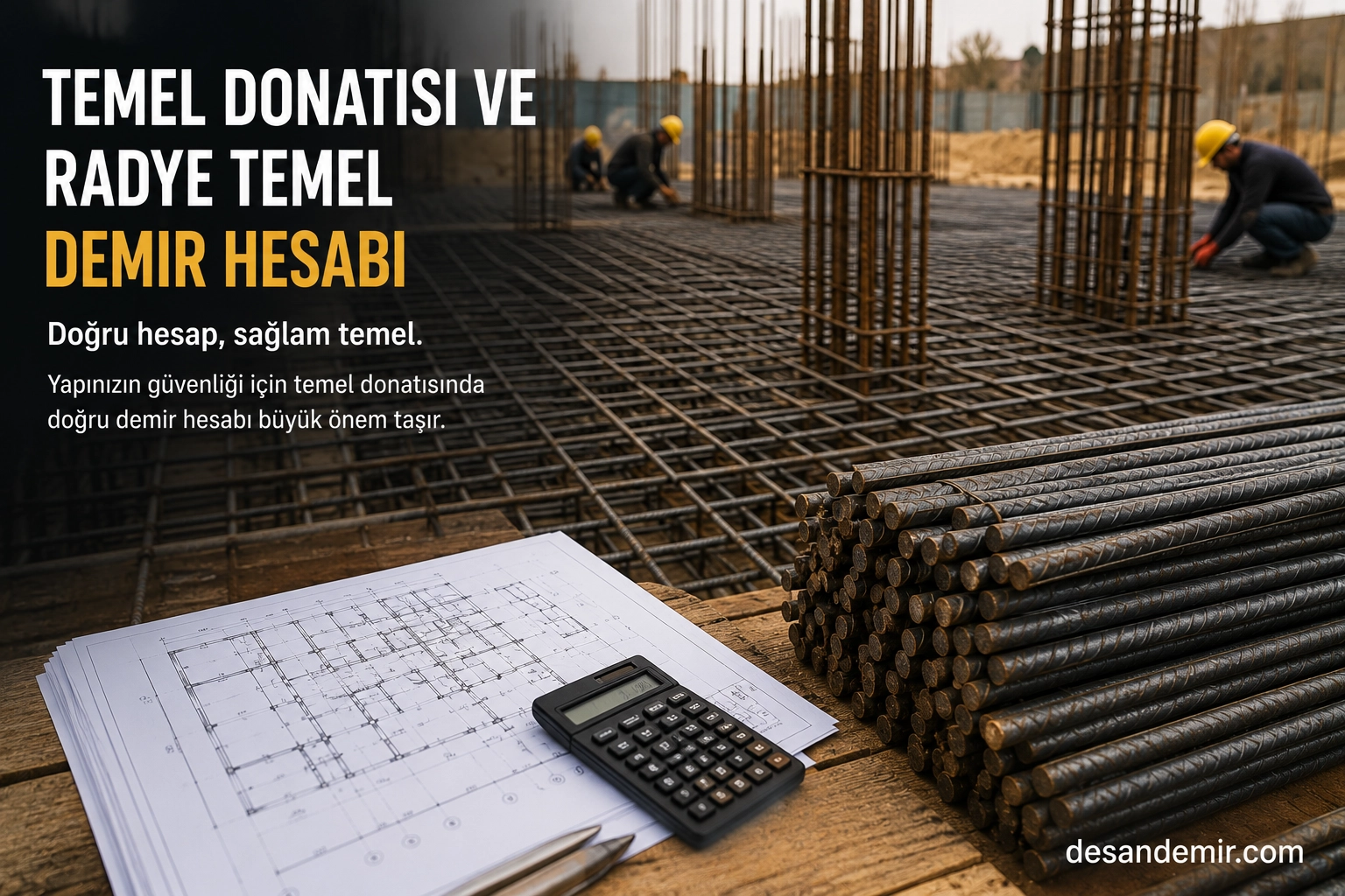 Temel Donatısı ve Radye Temel Demir Hesabı