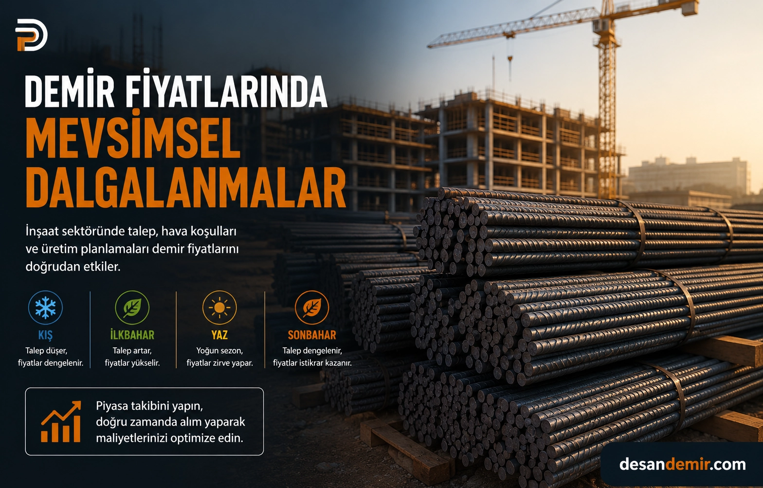 Demir Fiyatlarında Mevsimsel Dalgalanmalar